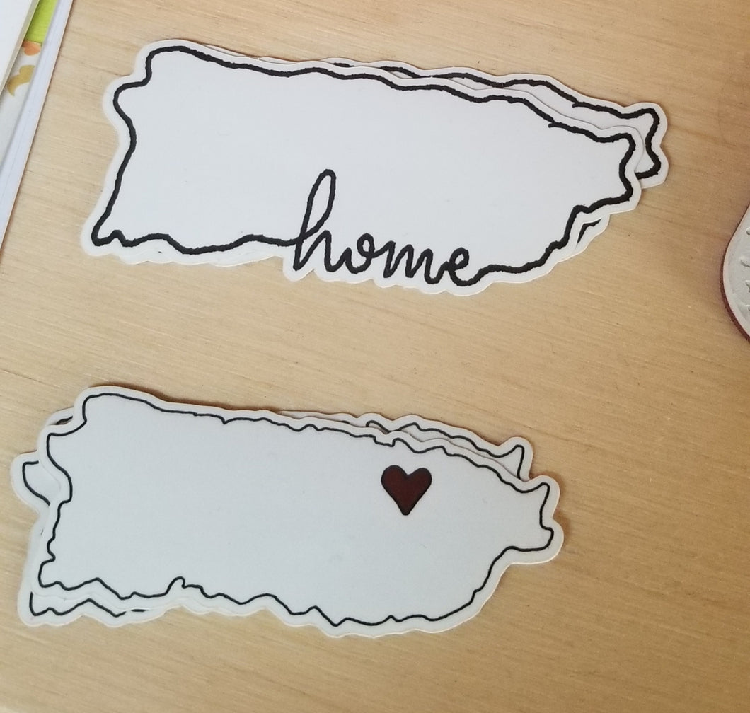 Puerto Rico Stickers