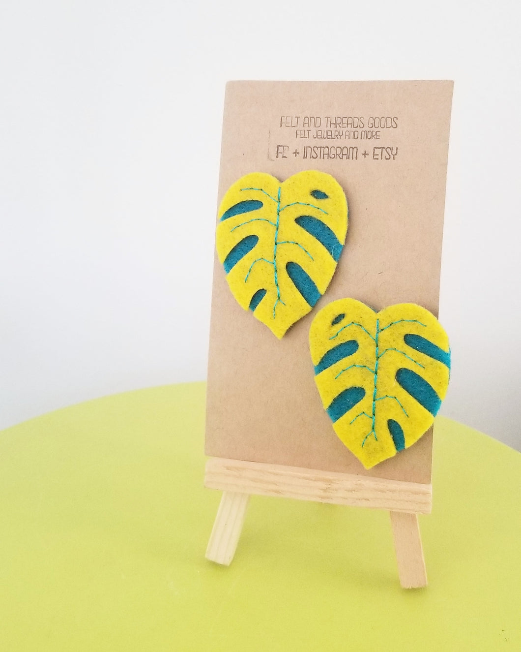 Felt and Threads Goods earrings